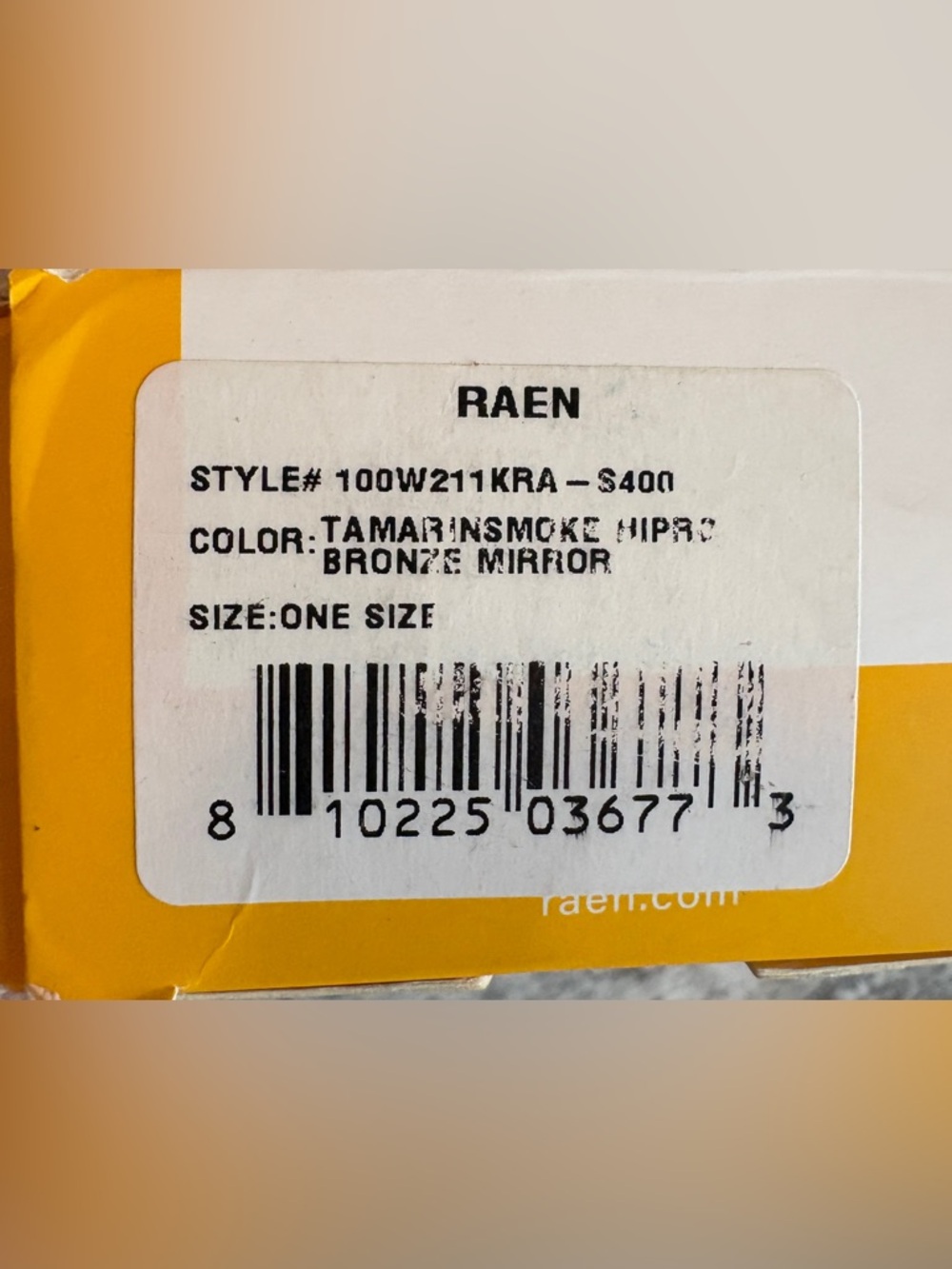 NEW w/Box and Case Authentic RAEN Keera Tortoiseshell Square Sunglasses - Picture 10 of 10